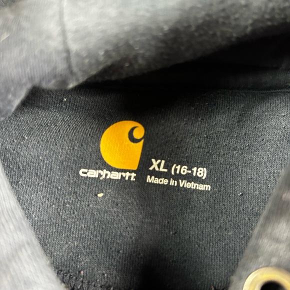 Men’s blue carhartt hoodie - Picture 3 of 4